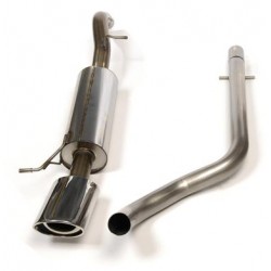 Piper exhaust Volkswagen Golf MK4 1.8 20v Turbo GTi 2.5 inch Cat back stainless steel exhaust system, Piper Exhaust, TGOL10S
